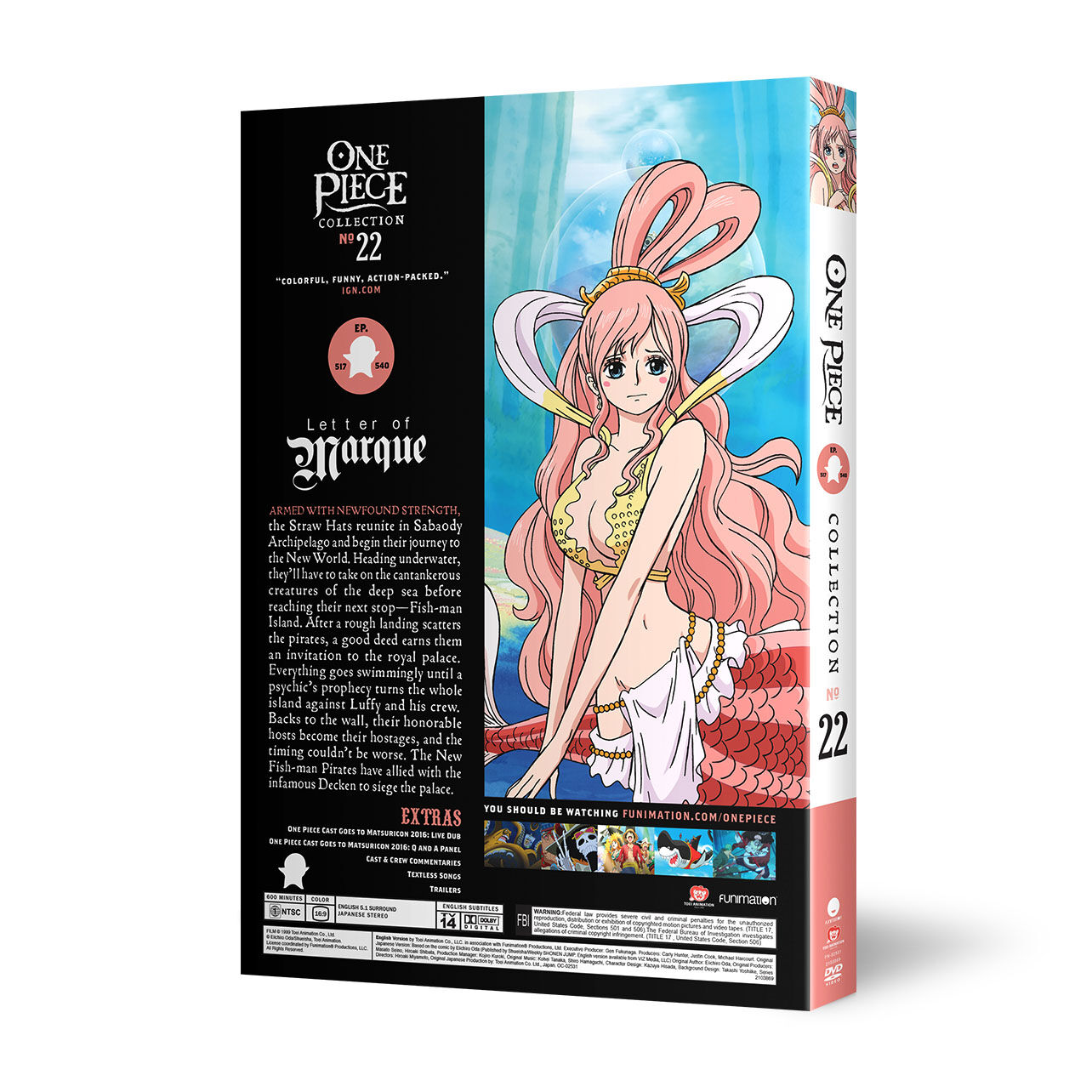 One Piece - Collection 22 - DVD | Crunchyroll Store